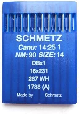 Aguja Schmetz 287WH 90